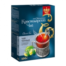 Краснодарский чай черный с бергамотом 100г