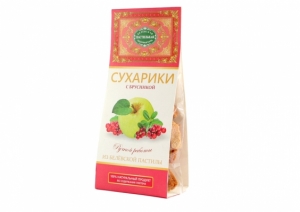Белевские сухарики брусника 55г
