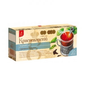Krasnodari tee must bergamotiga 25tk