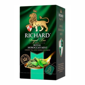 Richard Royal Moroccan Mint roheline piparmündiga 25tk.